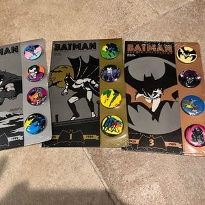 1989 Batman button collection